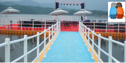 Modular Floating Pontoon and Floating Water Platform  